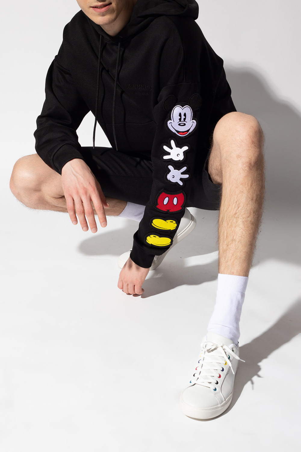 Iceberg Embroidered hoodie | Men's Clothing | IetpShops